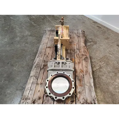 Surplus 10" United Conveyor Corporation Stainless Steel Knife Gate Valve