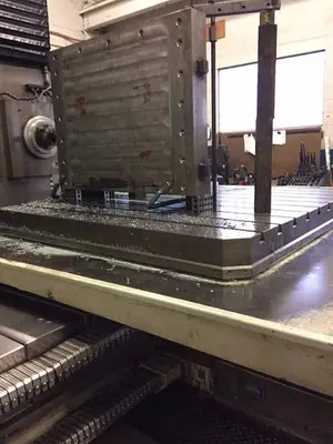 USED 1996 5.9" WOTAN CNC BORING MILL CUTMAX 3