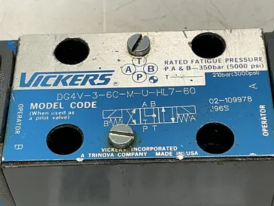 USED VICKERS DG4V-3-6C-M-U-HL7-60