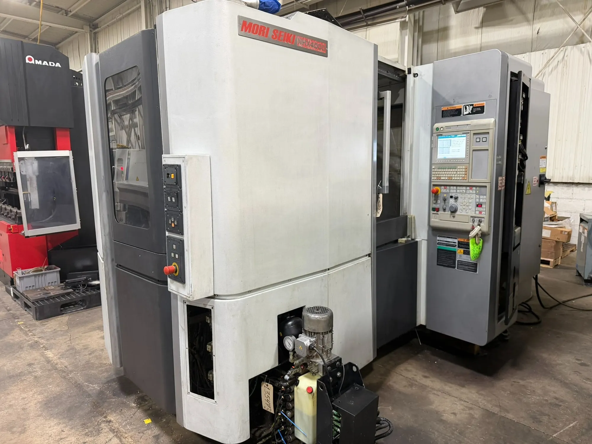 2012 Mori Seiki NHX-4000 CNC Horizontal Machining Center
