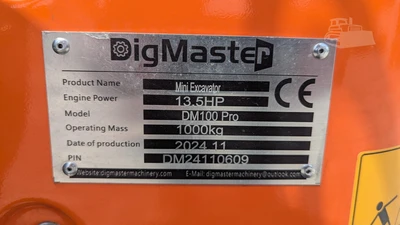 NEW 2024 DIG MASTER DM100 PRO