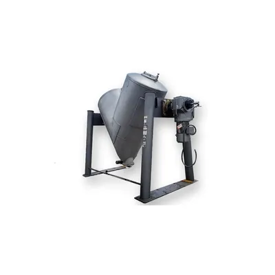 Used Patterson-Kelley 75 Cu Ft Stainless Steel Cross Flow V-Blender Twin Shell
