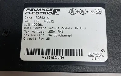 New | in-Stock RELIANCE ELECTRIC 45C66A PLC Input & Output Ohio US | Surplus Asset Holdings #1234316