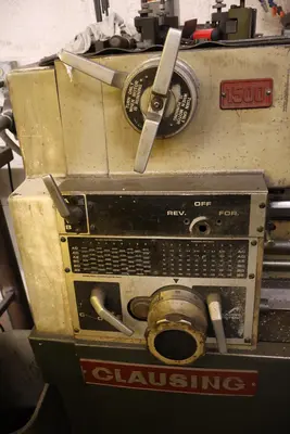 1975 CLAUSING 1500 Manual Lathes | MD Equipment Services LLC (9)