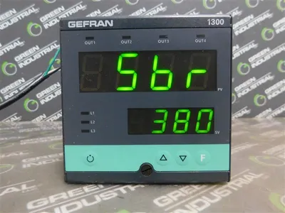 Gefran F023211 PID Controller 1300-RR00-00-0-1 100-240VAC 50/60Hz 18VA V2.8 Used