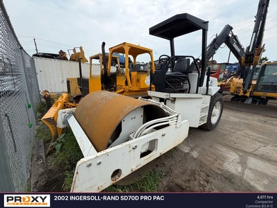 Used 2002 INGERSOLL-RAND SD70D PRO PAC Single Drum Rollers New Jersey US | Proxy Equipment #1426087