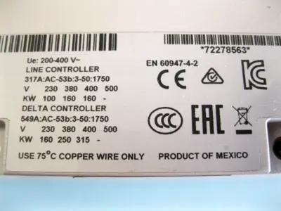USED Allen-Bradley 150-F317NBD