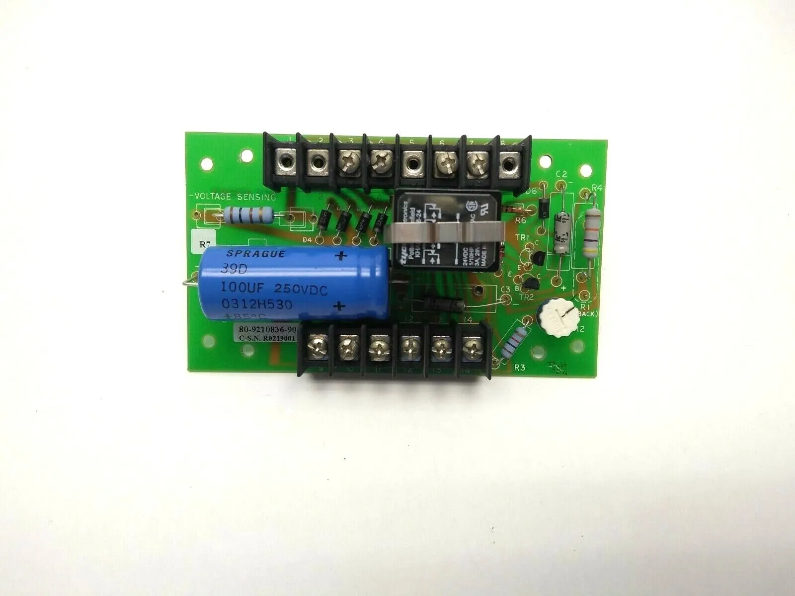80-9210836-90 | SCI Solid State Controls Ametek  Voltage Sensing PCB 411083 - Used