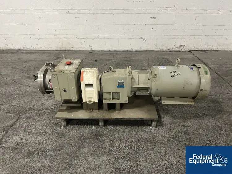Used Fristam 2.5" Fristam Rotary Lobe Pump, S/S, Model FKL75 Pumps Ohio US | Federal Equipment Company #127002