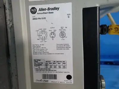 USED ALLENBRADLEY 280DF12Z10CGRW3P1