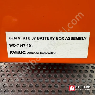FANUC Gen VI RTU J7 Battery Box Assembly