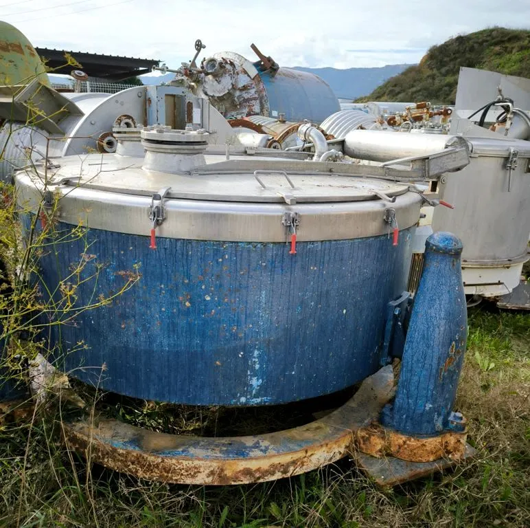 Comteifa FT-15-B perforate basket centrifuge, 316L SS.