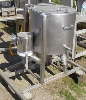 Tank, 15 Gallon, S/st, Agit, 19" X 16" #S742854