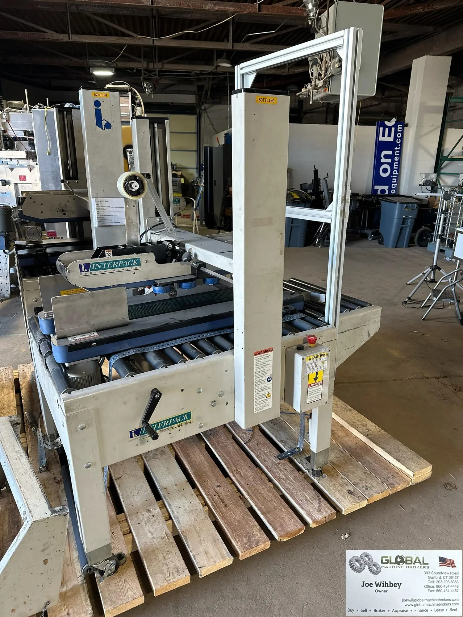 Interpack RSA-2024 Semi Auto Case Taper. Recently Removed from Service 2Avail.