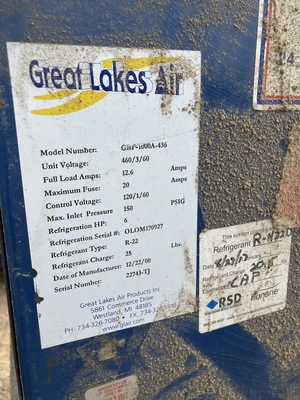USED GREAT LAKES AIR GRP-1000A-436