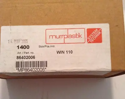 New | in-Stock MURRPLASTIK 86402006 Misc Electrical & Power Parts Ohio US | Surplus Asset Holdings #1243009
