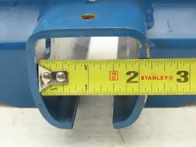 Gorbel S250 Overhead Bridge Crane End Truck for S500 Runway *Missing 2 Wheels*