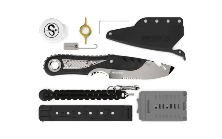 Used AMPHIUMA OUTDOORS/COMPOSITE KNIVES Serrated Tanto Blade Power & Hand Tools (Misc) US | RAPID COMPOSITES #281384