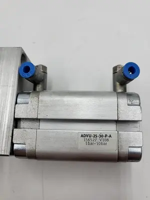 Used FESTO FESTO CYLINDER PUSH ADVU-25-30-P-A & SPECIALTY MOUNTING PLATE Cylinders | ND Industrial Surplus #1216729