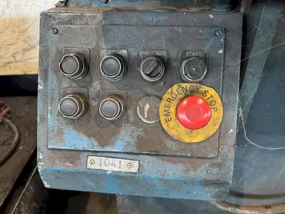 16" X 1" FRANKLIN MANUFACTURING SHEAR/CUT OFF LINE. STOCK # 0665725