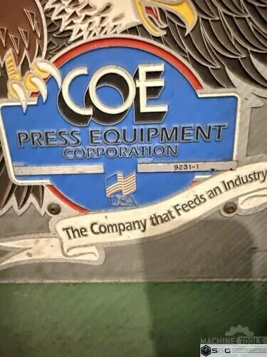 Used COE PRESS EQUIPMENT CPR-PO-20054 Coil Feed Lines Michigan US | S & G Press and Machinery Sales #1045570