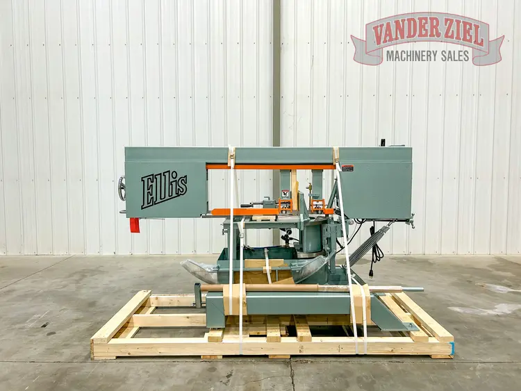 New | in-Stock ELLIS 4000 Horizontal Band Saws Michigan US | Vander Ziel Machinery Sales #480040