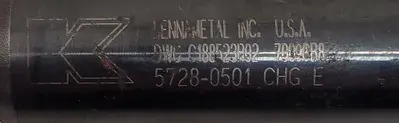 USED KENNAMETAL COLLET EXTENSION CHUCK
