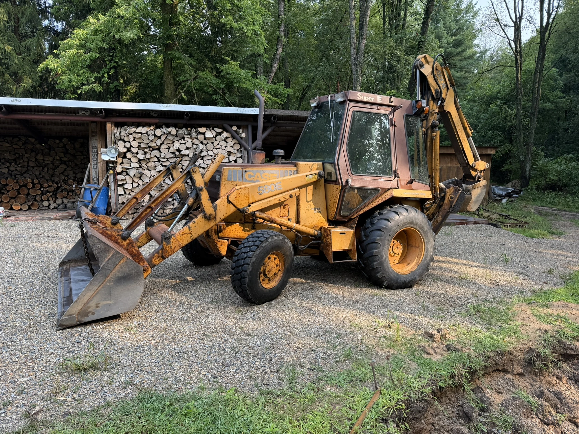Used 1986 CASE 580 SUPER E CONSTRUCTION KING Backhoe Loaders Michigan US | Miedema Asset Management Group #1384021