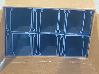 New | in-Stock Panduit Solid Hinged Duct Black 6ft Lengths PKG OF 72FT Misc Electrical & Power Parts Michigan US | Maverick Industrial Sales #1414204