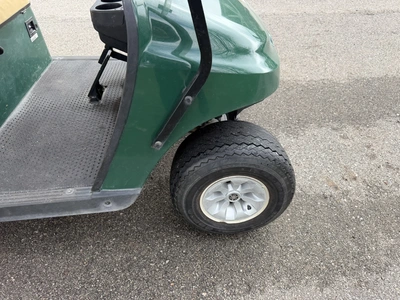 (1) 2015 E-Z-Go golf cart with a Kawasaki gas engine, includes Club canopy and ball washer, fold-dow...