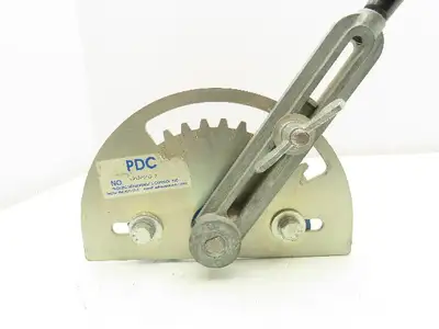 4" Wafer Style Steel Butterfly Valve Metal Seated with Handle