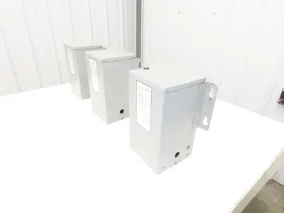 Hevi Duty Stepdown Transformer 1.5KVA 1Ph HV 240/480 LV 120/240 Lot of 3