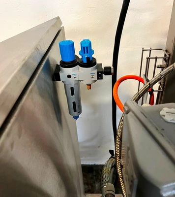 Westfalia Easyscale 10.C biotech clarifier skid, 316SS.