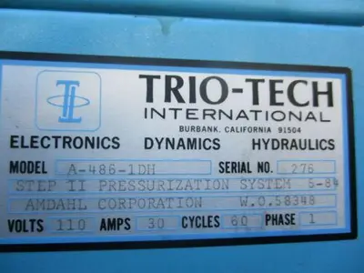 USED TRIO-TECH INTERNATIONAL A-486-1DH