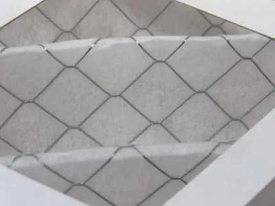 Profitter 4300484 14"x20"x2" Metal Back Pleated Air Filter Cardboard Edge Lot/12