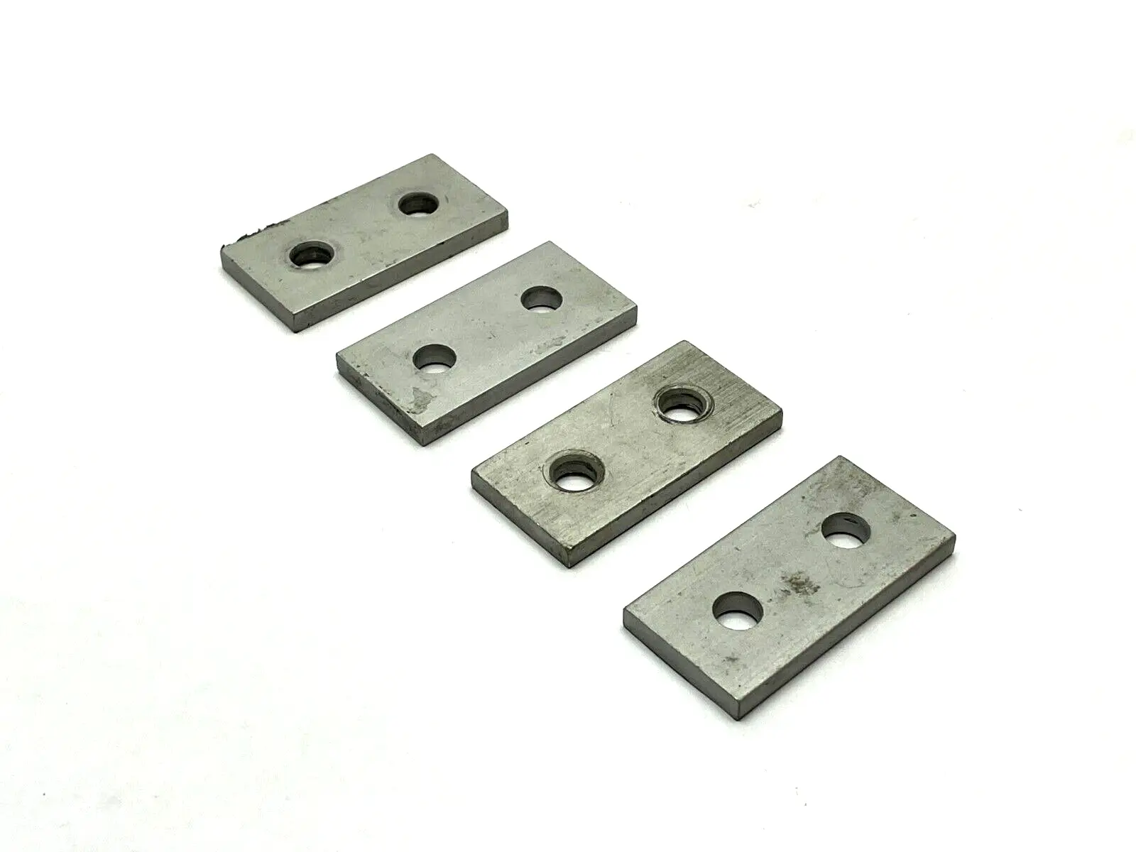 Flat Joining Plates 2-Hole 2" x 1" LOT OF 4 - Used