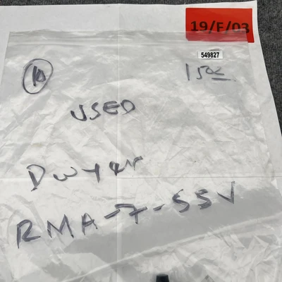 Used Dwyer RMA7SSV Misc Industrial Equipment California US | Davliegogo LLC #1710419