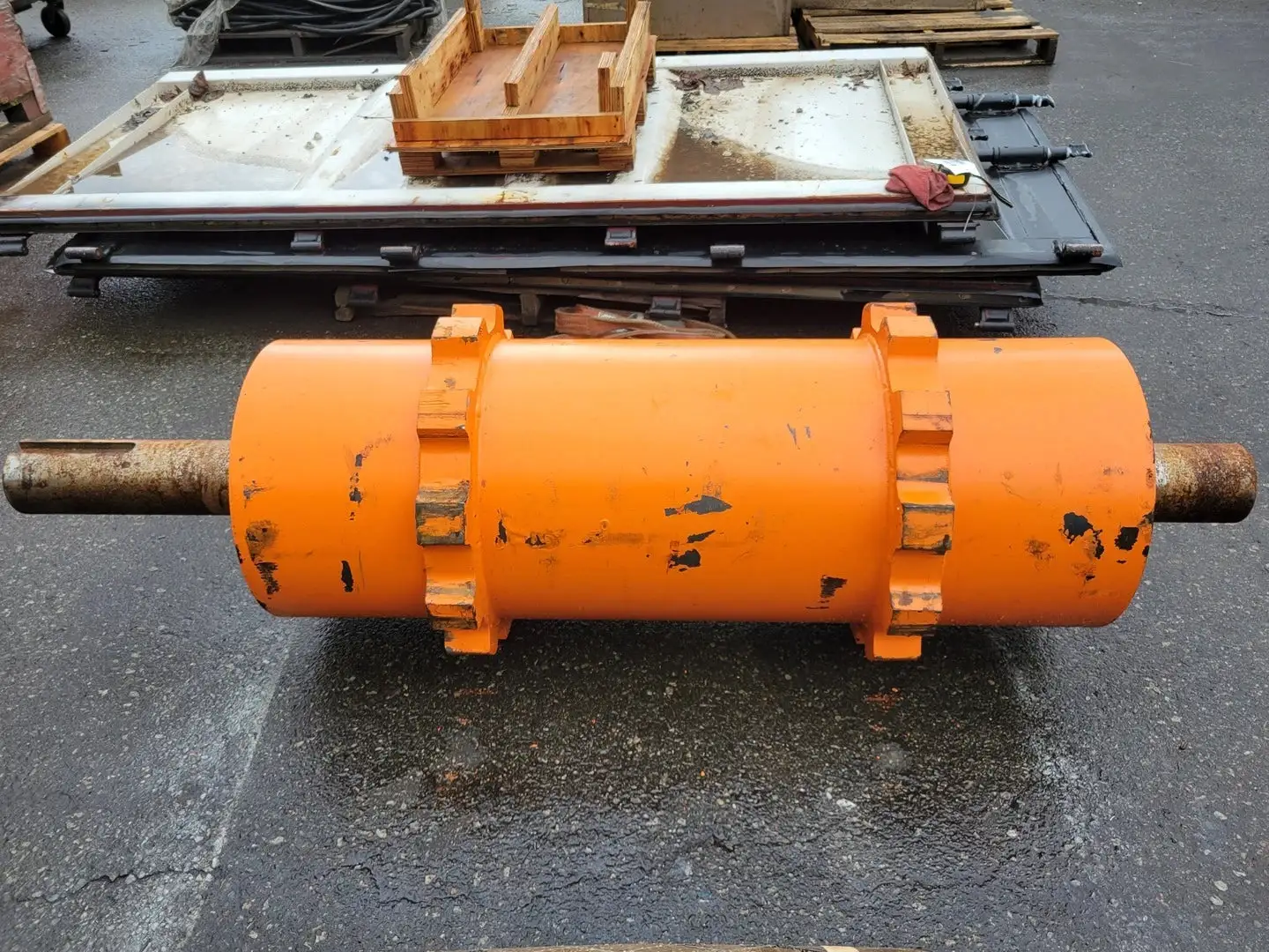 19" Double chain Head Roll for chain conveyor