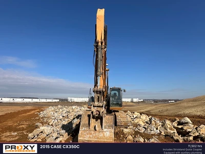 Used 2015 CASE CX350C Excavators Pennsylvania US | Proxy Equipment #1377589