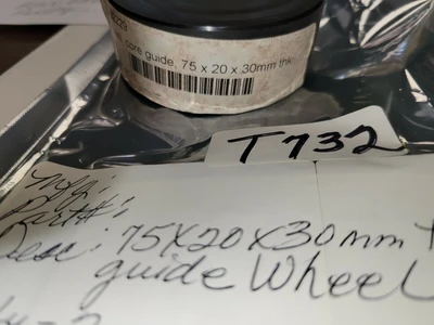 WHEEL CORE GUIDE .75X.20X30MM  THICK  LOT OF 2
