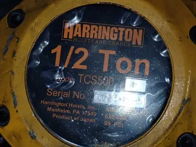 Used HARRINGTON TCS500 Material Handling (misc) Ohio US | HGR 24 #941354