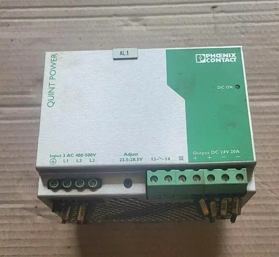 Used PHOENIX CONTACT QUINT-PS-3X400-500AC/24DC/20 Misc Electrical & Power Parts Wisconsin US | Lemke Machinery Sales #313367