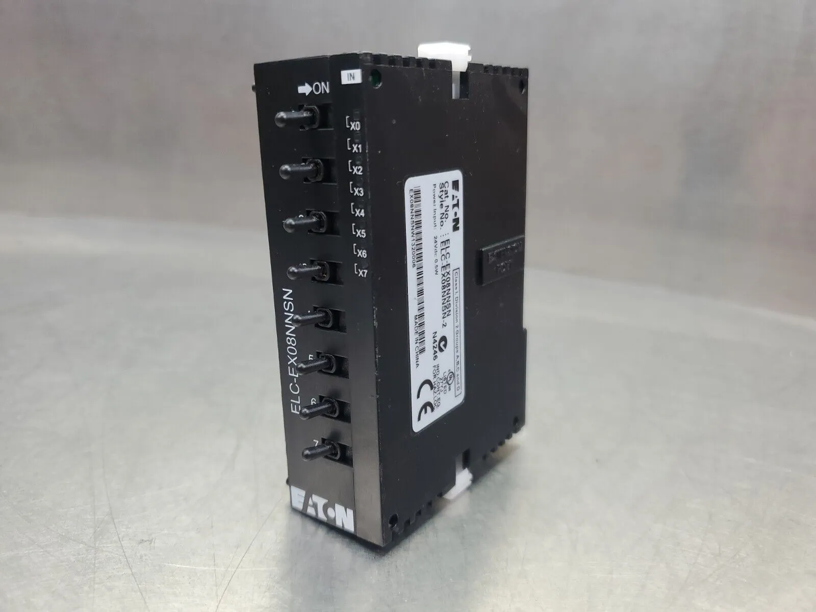 Eaton ELC-EX08NNSN-2 8-Input Switch Module. 3D-28