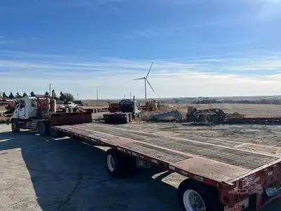 Used 2007 FONTAINE _UNKNOWN_ Flatbed Trailers Iowa US | Kading Ag #1501678