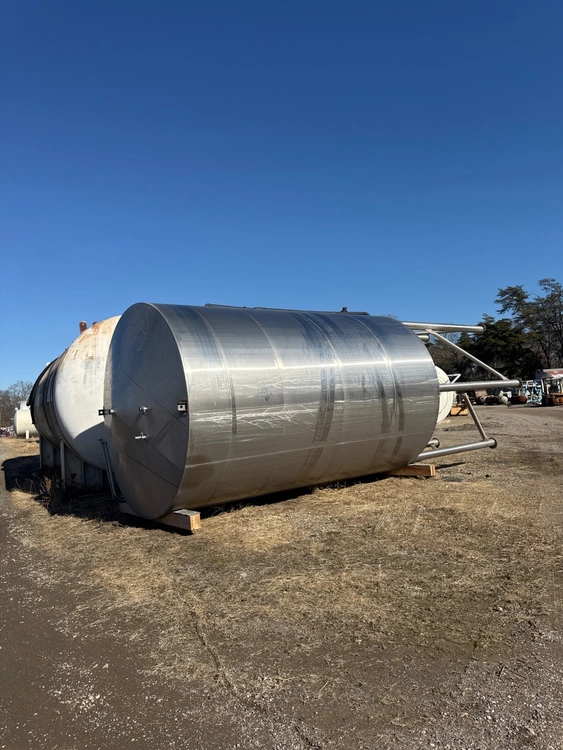 Used JV NORTHWEST 12,500 GALLON Stainless Steel Tanks New Jersey US | Perry Equipment #679643