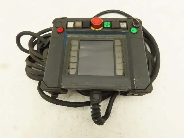 Idec HG2R-SS62BH-MK1260 Robot Teach Pendant Display Unit With E-Stop & Cord