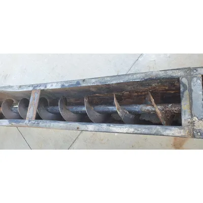 Used 9"dia. X 9' Screw Conveyor (Center Discharge)