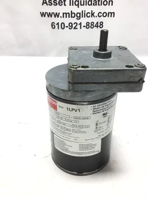 Dayton 1LPV1 AC Gearmotor 18:1 Ratio 1 PH