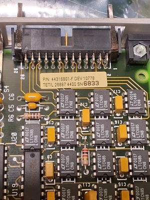 UNIVERSAL INSTRUMENTS 44316801 F MM16 I/O ASM BOARD