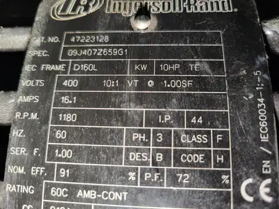 Used 2010 INGERSOLL-RAND IRN150H-OF Rotary Screw & Sliding Vane Air Compressors British Columbia CA | Lenmark #913461